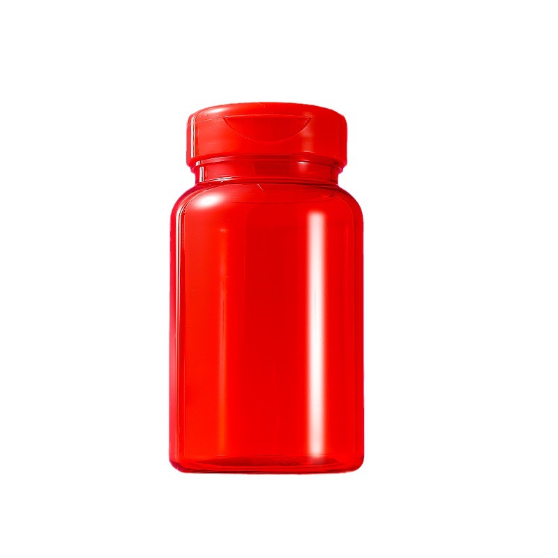 175ml high-grade plastic capsule bottle with flip cover health care product empty medicine bottle plastic bottle powder