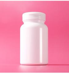 175ml high-grade plastic capsule bottle with flip cover health care product empty medicine bottle plastic bottle powder