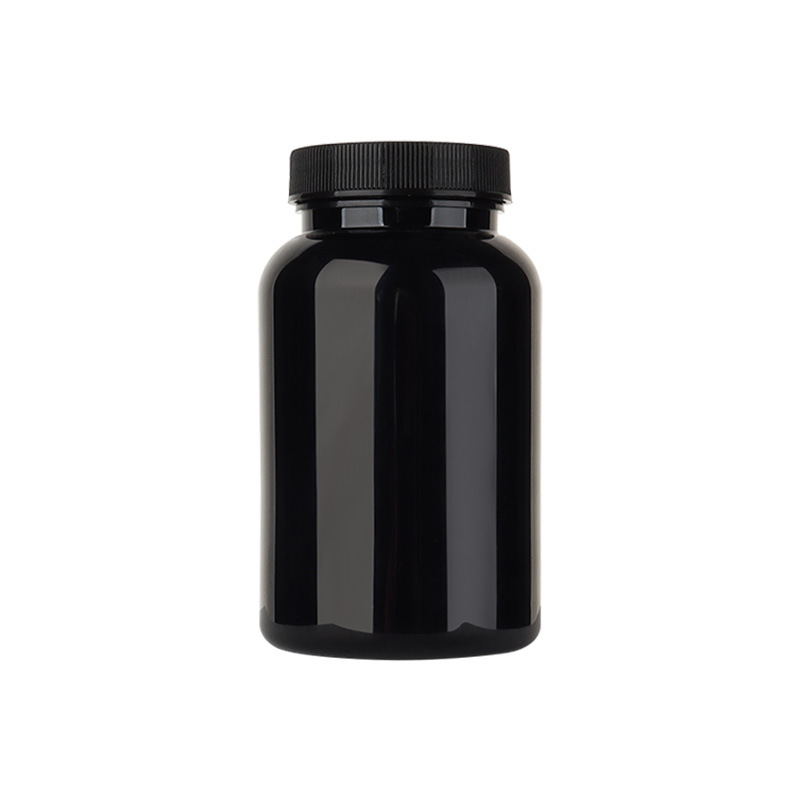 Black capsule bottle, pet bottle, solid medicine bottle, health care product bottle, plastic bottle, sample bottle, empty medicine bottle 8 models