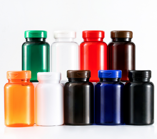 PET200ml health care product bottle flip cap plastic capsule bottle cordyceps saffron bottle medicine bottle