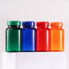 PET200ml health care product bottle flip cap plastic capsule bottle cordyceps saffron bottle medicine bottle