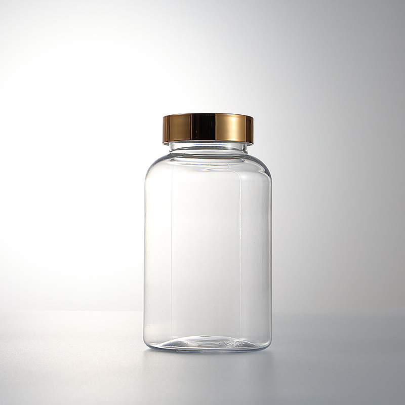 Food grade PET high-grade plastic bottle portable sub-bottle transparent empty bottle 140-300ml sealed bottle