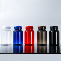 PET200ml health care product bottle flip cap plastic capsule bottle cordyceps saffron bottle medicine bottle