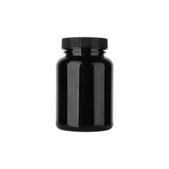 Black capsule bottle, pet bottle, solid medicine bottle, health care product bottle, plastic bottle, sample bottle, empty medicine bottle 8 models