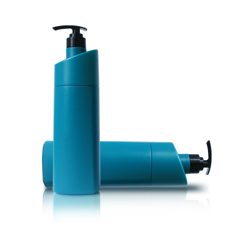 Extrusion Blown PE Plastic Bottle 400ml Shampoo Bottle 1000ml Family Size Shower Gel Bottle