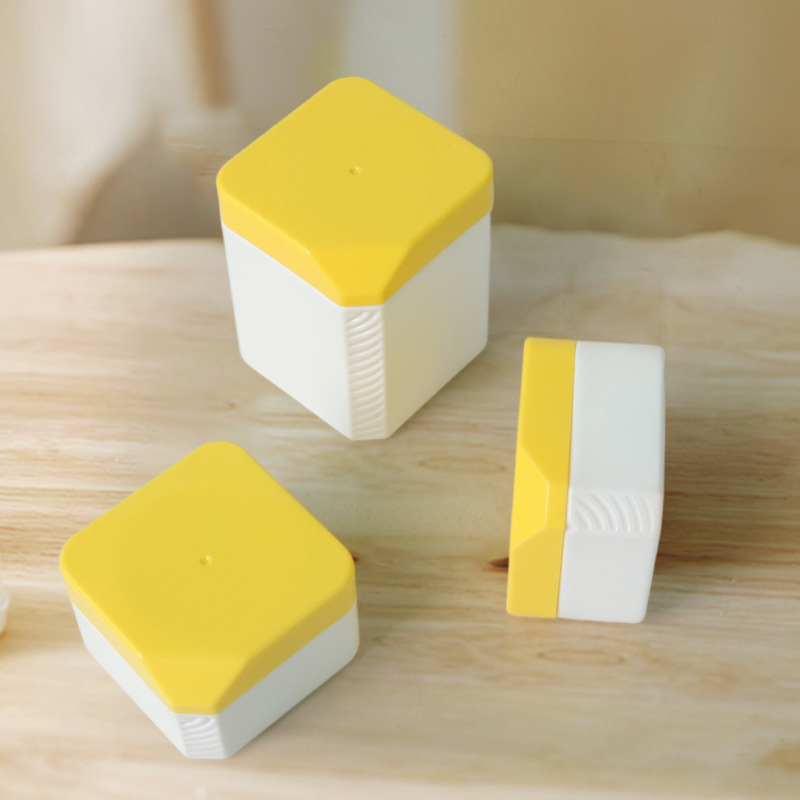 60ml75ml200ml square hair cream bottle 48 teeth wide mouth bottle cream explosion salt bath salt tank