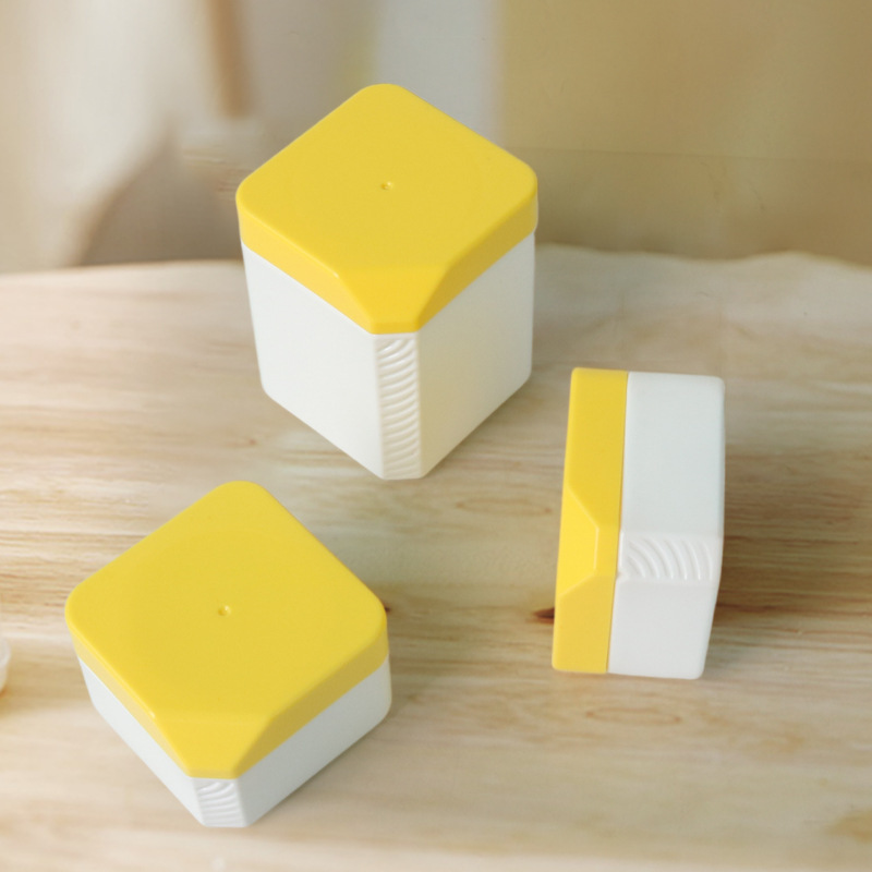 60ml75ml200ml square hair cream bottle 48 teeth wide mouth bottle cream explosion salt bath salt tank