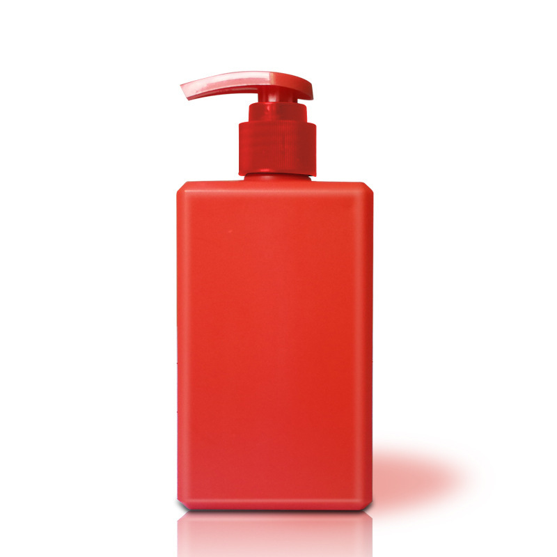 200ml square lotion bottle, push-type cosmetics dispensing bottle, cleaning and daily chemical packaging bottle