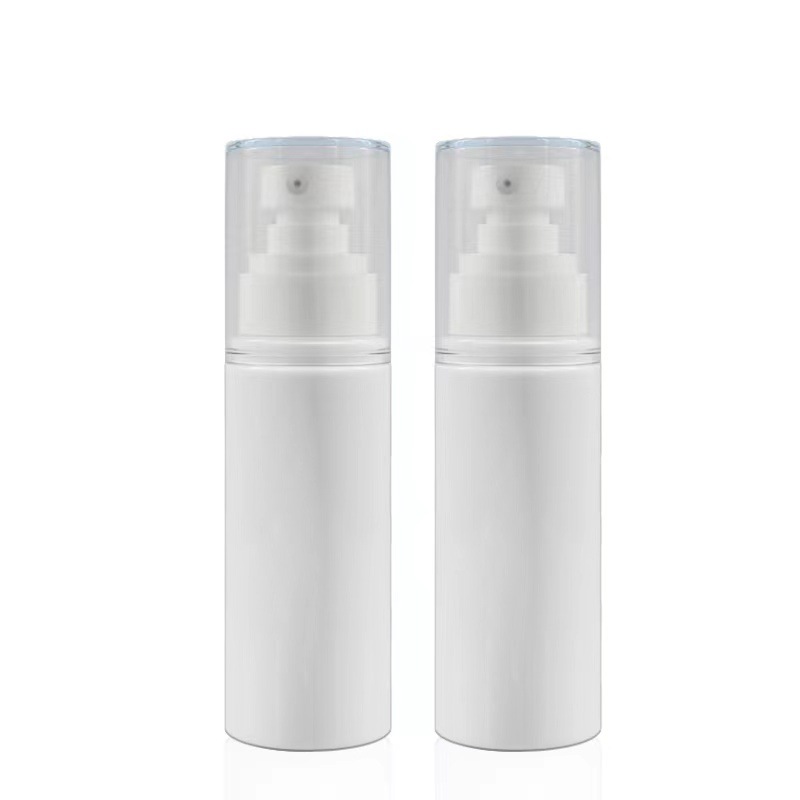 100ml Vacuum travel bottle perfume sample bottle high-end portable travel lotion foundation press bottle spray
