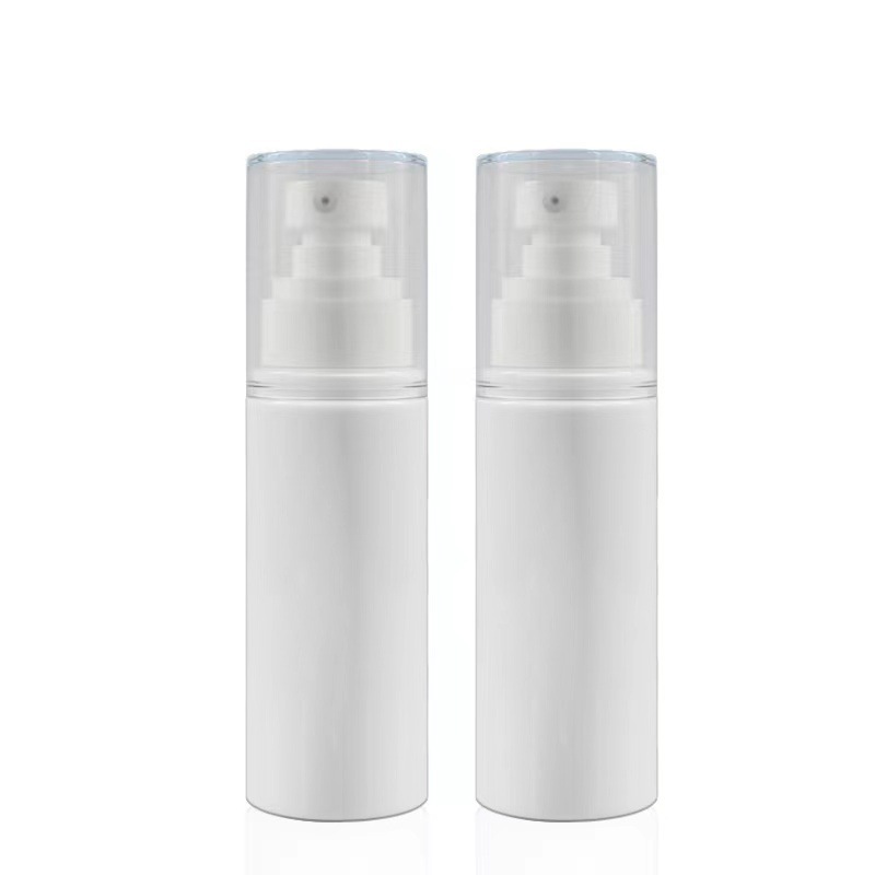 100ml Vacuum travel bottle perfume sample bottle high-end portable travel lotion foundation press bottle spray