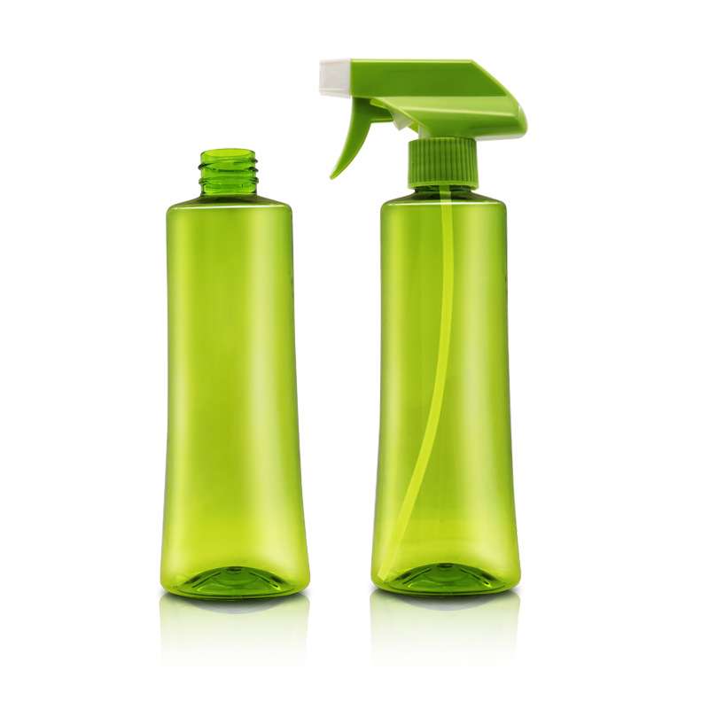 400ml ml floral water bottle beauty daily chemical pet beauty toner packaging plastic spray round bottle