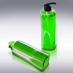 PET upper round square shampoo plastic bottle shower gel conditioner packaging empty bottle 15ml-1000mL