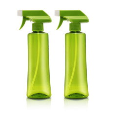 400ml ml floral water bottle beauty daily chemical pet beauty toner packaging plastic spray round bottle