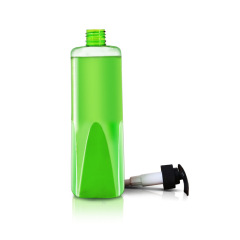 PET upper round square shampoo plastic bottle shower gel conditioner packaging empty bottle 15ml-1000mL
