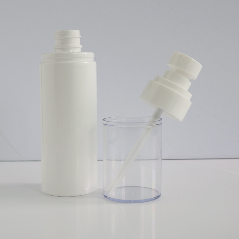 100ml Vacuum travel bottle perfume sample bottle high-end portable travel lotion foundation press bottle spray