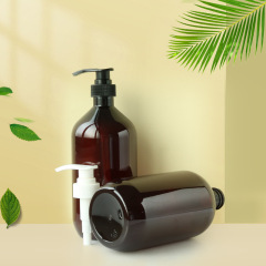 1000ml brown push shower gel plastic bottle cosmetic lotion sub-bottle hand soap shampoo bottle
