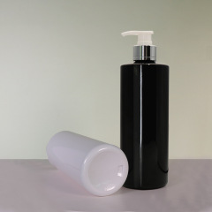 500ml flat shoulder cylindrical bottle pet sub-bottle shower gel bottle shampoo bottle deodorant cleaning agent bottle spray bottle