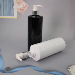 500ml flat shoulder cylindrical bottle pet sub-bottle shower gel bottle shampoo bottle deodorant cleaning agent bottle spray bottle