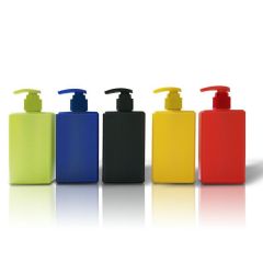 200ml square lotion bottle, push-type cosmetics dispensing bottle, cleaning and daily chemical packaging bottle