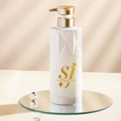 300ml shampoo bottle 500ml shower gel bottle body lotion bottle 700ml flat shoulder cylindrical bottle