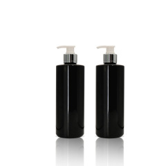 500ml flat shoulder cylindrical bottle pet sub-bottle shower gel bottle shampoo bottle deodorant cleaning agent bottle spray bottle