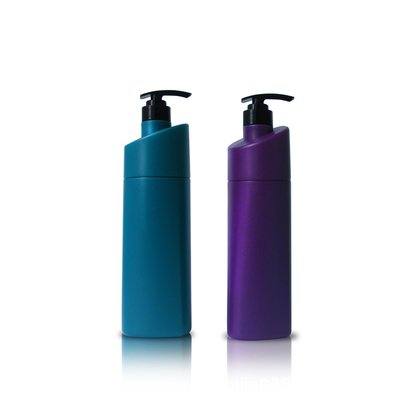Extrusion Blown PE Plastic Bottle 400ml Shampoo Bottle 1000ml Family Size Shower Gel Bottle