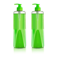 PET upper round square shampoo plastic bottle shower gel conditioner packaging empty bottle 15ml-1000mL