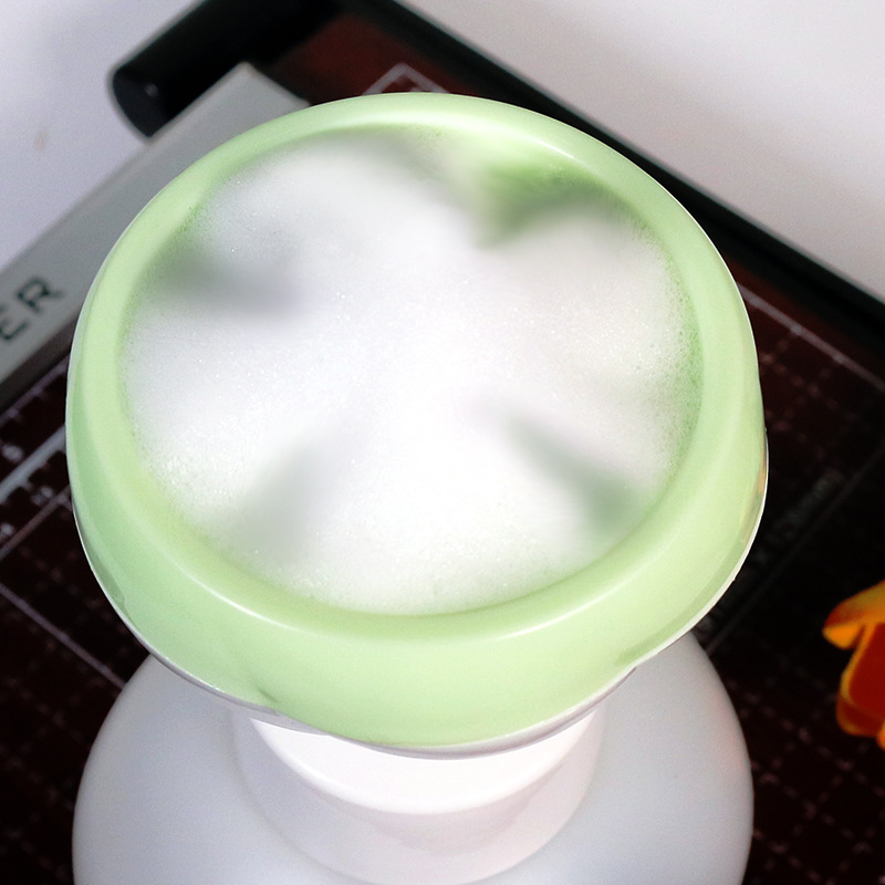 350ML flower foam bottle children's hand sanitizer bottle 500ml shower gel bottle mousse bottle portable press PE bottle