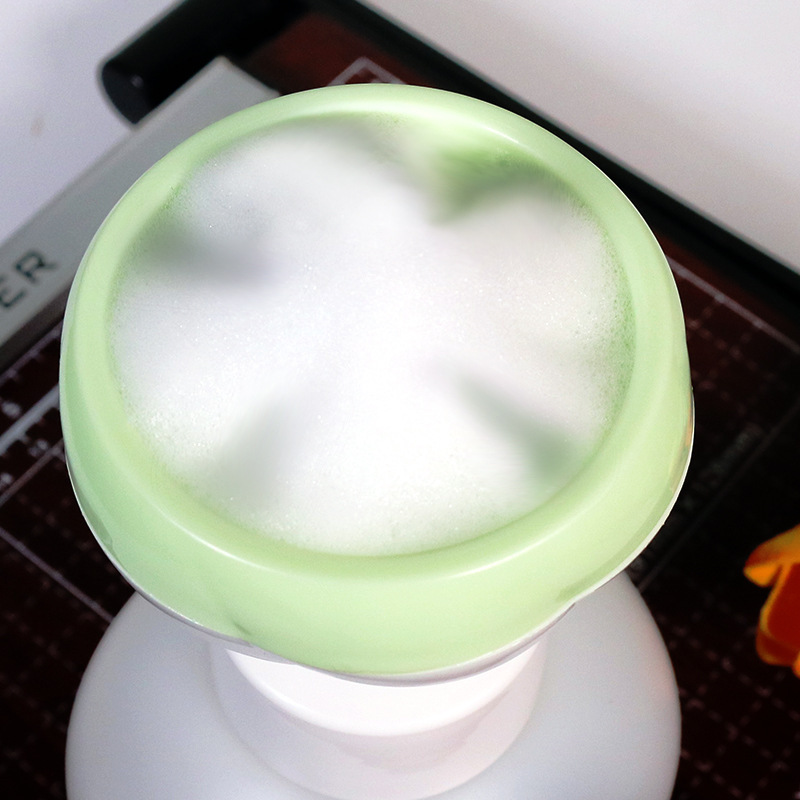 350ML flower foam bottle children's hand sanitizer bottle 500ml shower gel bottle mousse bottle portable press PE bottle