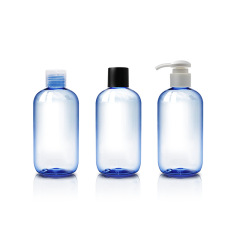 250ml oblique shoulder round bottle with Qianqiu cover body lotion essential oil lotion bottle cosmetics packaging bottle
