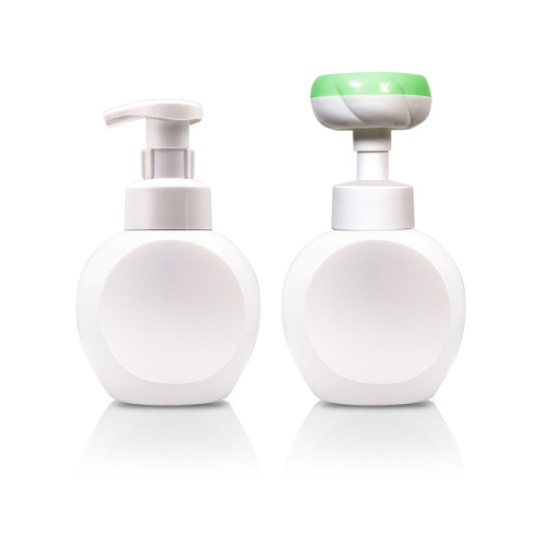 350ML flower foam bottle children's hand sanitizer bottle 500ml shower gel bottle mousse bottle portable press PE bottle