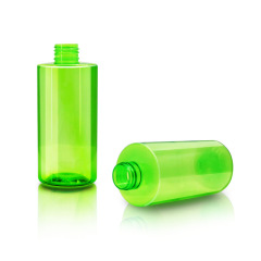 200ml250ml300ml short fat flat shoulder cylindrical bottle PET lotion bottle shower gel body lotion sub-bottle