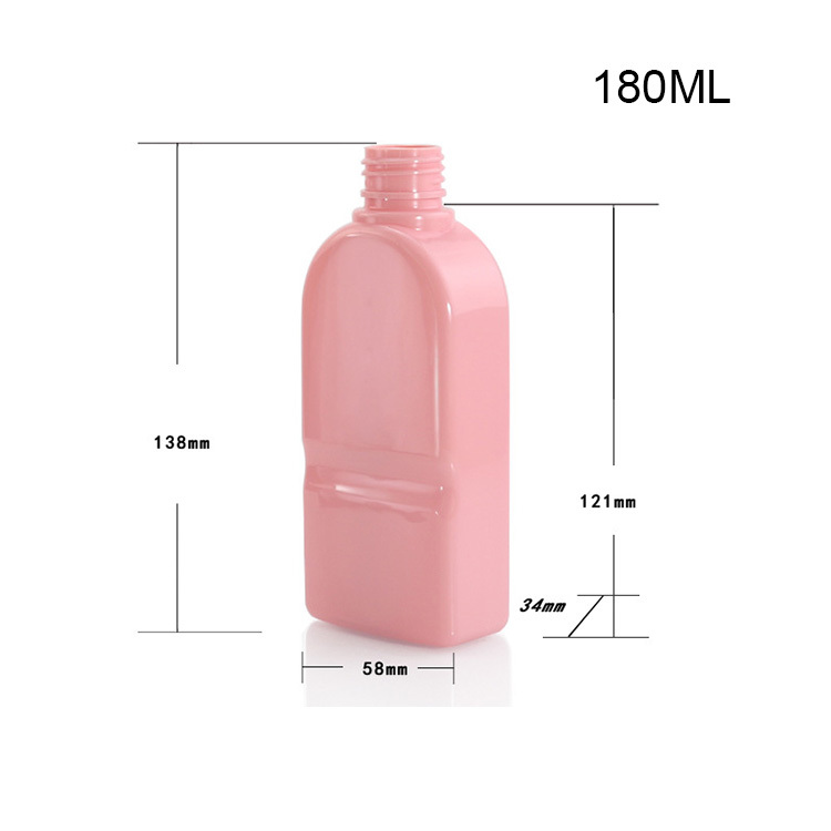 180ml eye wash bottle eye care liquid cleaning liquid bottle semi-transparent blue PET disposable gel bottle