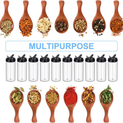 PET large capacity butterfly cover seasoning bottle kitchen seasoning bottle pepper salt barbecue BBQ powder bottle plastic bottle