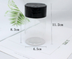 300ml500ml transparent condiment bottle plastic transparent sesame bottle, 250ml plastic transparent pepper bottle