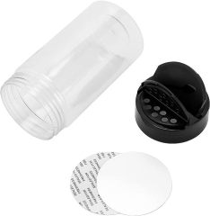 300ml500ml transparent condiment bottle plastic transparent sesame bottle, 250ml plastic transparent pepper bottle