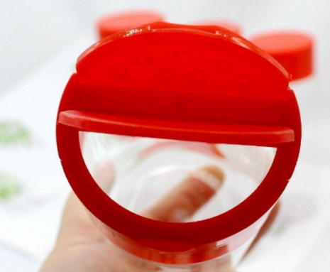 300ml500ml transparent condiment bottle plastic transparent sesame bottle, 250ml plastic transparent pepper bottle