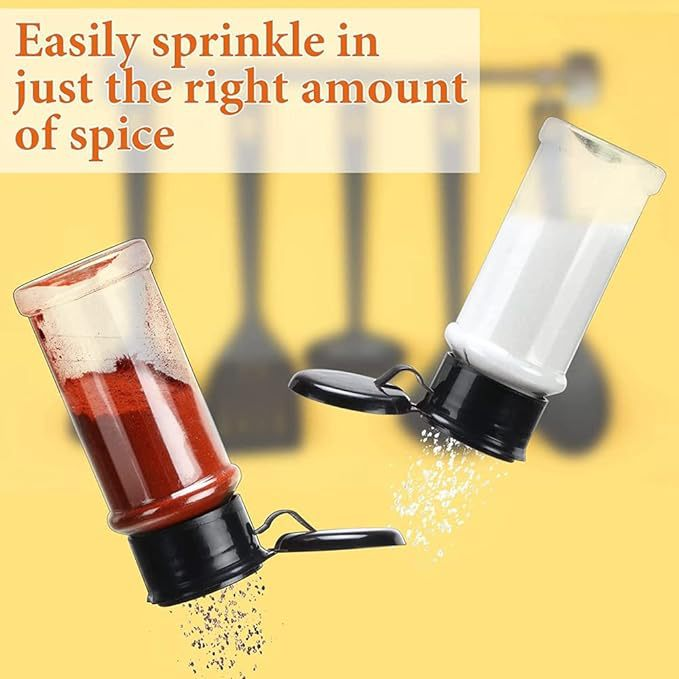 250ml seasoning bottle transparent plastic cylinder bottle pepper barbecue powder can salt MSG seasoning bottle