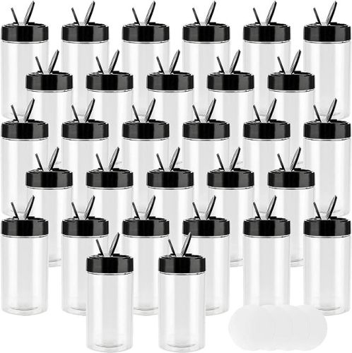 300ml500ml transparent condiment bottle plastic transparent sesame bottle, 250ml plastic transparent pepper bottle
