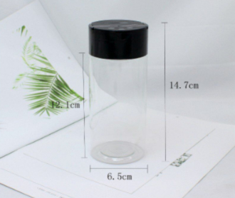 300ml500ml transparent condiment bottle plastic transparent sesame bottle, 250ml plastic transparent pepper bottle
