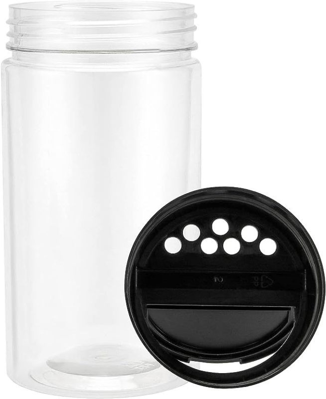 300ml500ml transparent condiment bottle plastic transparent sesame bottle, 250ml plastic transparent pepper bottle