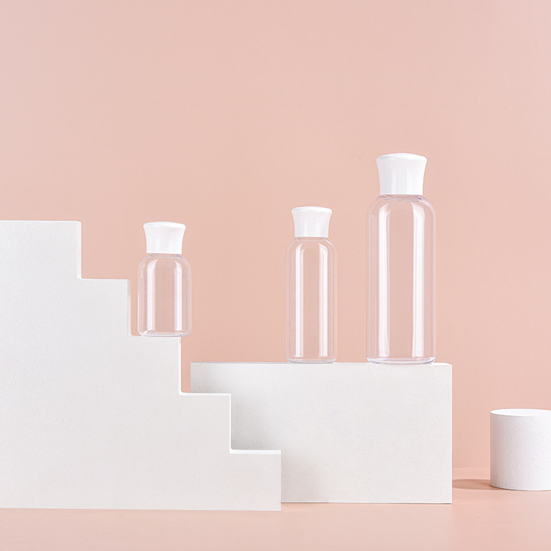 30ml,50ml,120ml,150ml,250ml,400ml Packaging PETG oval cosmetic bottle empty bottle toner pure dew lotion bottle multi-capacity set packaging material