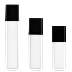 30g,50g,30ml,50ml,100ml Rounded square acrylic bottle lotion spray essence set bottle sub-bottle cosmetic bottle packaging material empty bottle