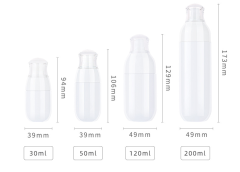 30ml,50ml,120ml,150ml,200ml Packaging PETG lotion spray bottle cosmetic essence water bottle