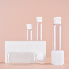 30ml,50ml,120ml,150ml,250ml,400ml Packaging PETG oval cosmetic bottle empty bottle toner pure dew lotion bottle multi-capacity set packaging material