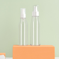 100ml,120ml,150ml,180ml Packaging PETG oblique shoulder spray lotion bottle cosmetic lotion essence plastic press empty bottle