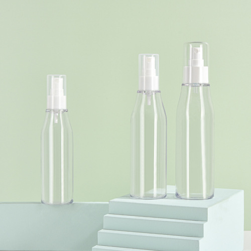 100ml,120ml,150ml,180ml Packaging PETG oblique shoulder spray lotion bottle cosmetic lotion essence plastic press empty bottle