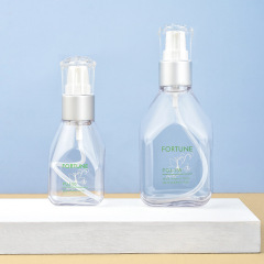 40ml,50ml,135ml PETG cosmetic bottle toner pure dew essence bottle sub-bottling set multi-capacity empty bottle packaging material