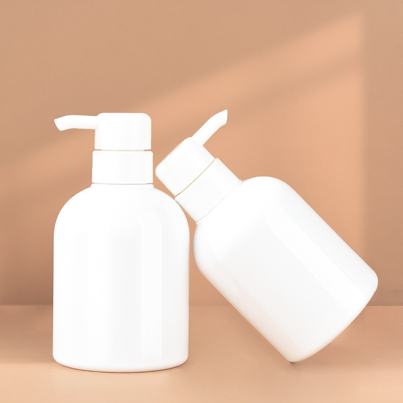 300ML，400ML，500ML，600ML PET lotion shower gel shampoo hand soap large capacity empty bottle packaging material
