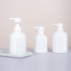 300ML，400ML，500ML，600ML PET lotion bottle hand soap shower gel shampoo large capacity empty bottle set